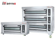 Stainless Steel Visible Baking Oven Three Layer Nine Trays Electric Oven kitchen ware