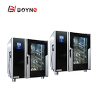 Electric 6 Trays Steam Combi Oven With Injection 380v Stainless Steel for saving the time and one people can operate