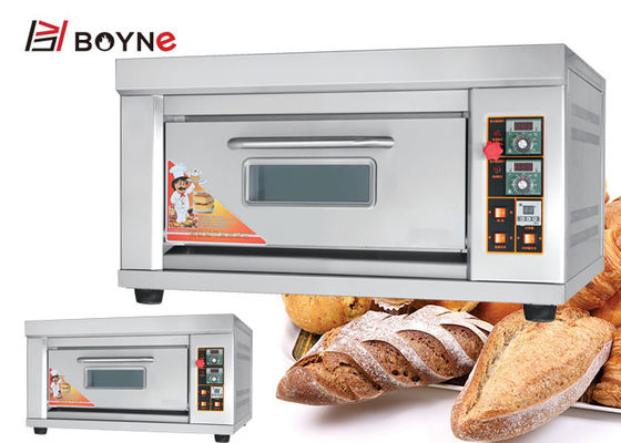 Three Deck Gas Oven With 3 Trays Commercial Catering Kitchen Bakery Oven