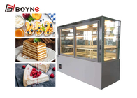 R134A Cake Display Showcase Three Layer Front Sliding Door Fan Cooling
