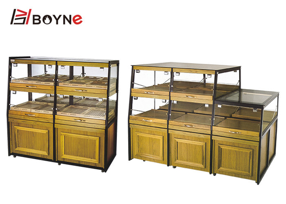 Single Side Normal Temperature Cake Display Case Bread Display Cabinet