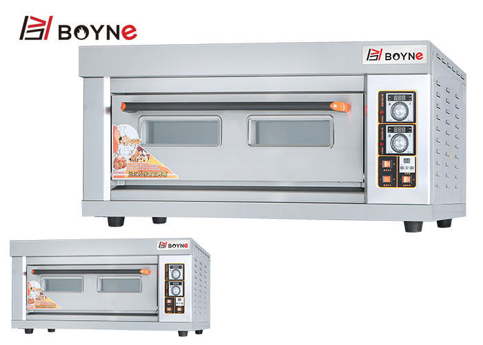 Commercial Bakery Single Deck Oven With 20-400 Degreed High Temperature